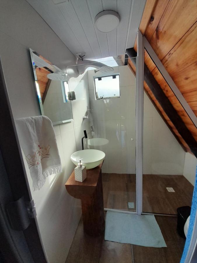 Chale A-Frame Da Fazenda Villa Bom Jardim da Serra Dış mekan fotoğraf