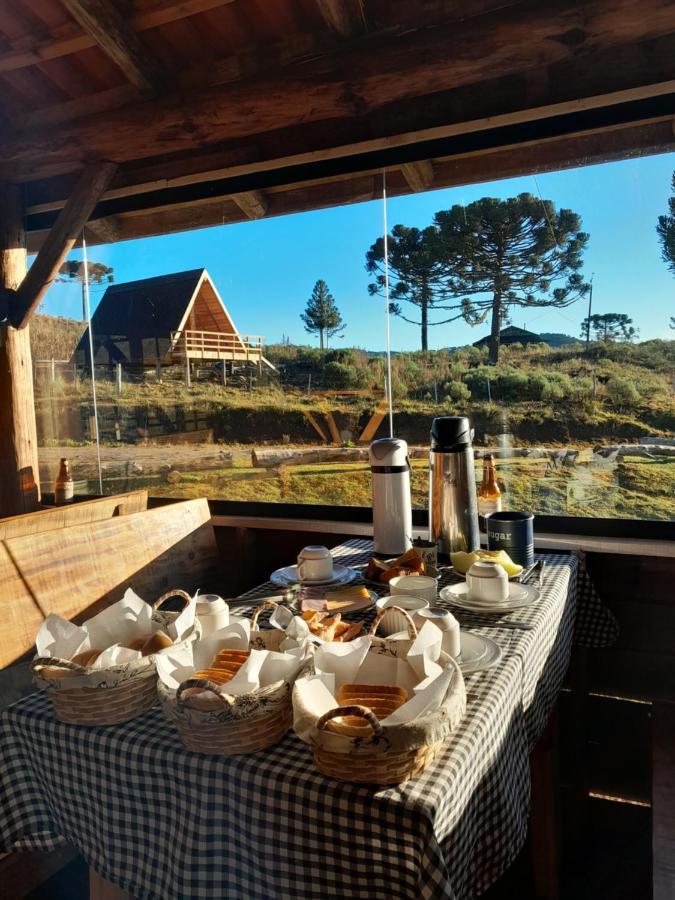Chale A-Frame Da Fazenda Villa Bom Jardim da Serra Dış mekan fotoğraf