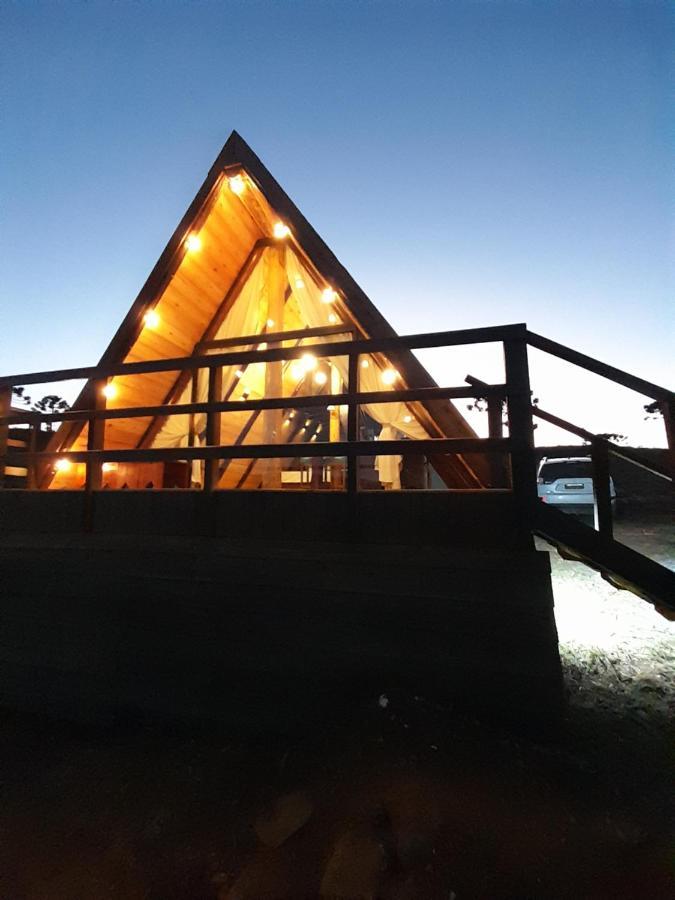 Chale A-Frame Da Fazenda Villa Bom Jardim da Serra Dış mekan fotoğraf